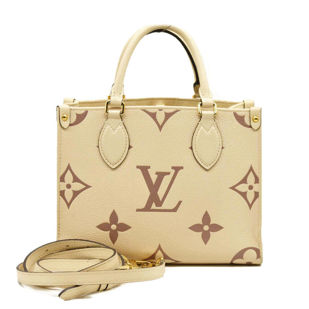 Louis Vuitton  Empreinte Monogram Giant Onthego PM Creme